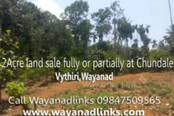 2 Acre Land for Sale as Single or Multiple Plots at Vythiri , Wayanad